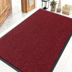 OLANLY Front Door Mat Indoor Outdoor Entrance, Waterproof Heavy Duty Doormat by OLANLY