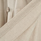 Lush Decor Linen Button Farmhouse Valance, Dark Linen - Image 5