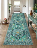 SERISSA Boho Washable Runner Rug by SERISSAHomeDecorCollection