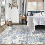 XLUEZ 5x7 Area Rugs for Living Room, Washable Modern Abstract Large Area Rug - Image 3