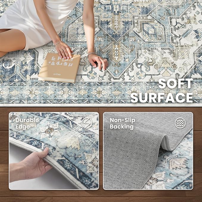 zesthome 8x10 Area Rugs-Washable Rug - Image 6