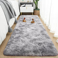 Tepook Fluffy Runner Rugs for Bedroom Aesthetic 2x6 Feet, Shag Soft Bedside Rug by Tepook