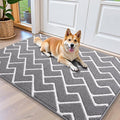 OLANLY Front Door Mat, Non-Slip Rubber Backing, Dirt Resistant and Absorbent by OLANLY