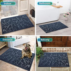 Bulijojo Sturdy Front Entrance Doormats, Durable Heavy Duty Welcome Mat - Image 6