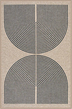 Lahome Enfys Rainbow Easy Jute Rug, 2x3 Farmhouse Kitchen Rugs Non Slip - Image 7