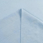 DWCN Sky Blue Sheer Curtains Semi Transparent Voile Rod Pocket Curtains - Image 4