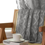 Lecloud Leia Charcoal Grey Curtains Sheer Valances - Image 7