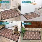 Bulijojo Sturdy Front Entrance Doormats, Durable Heavy Duty Welcome Mat - Image 6