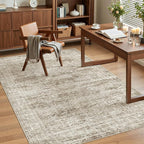 Area Rugs 4x6 for Living Room, Vintage Washable Rugs for Dining Room, Non-Slip - Image 4