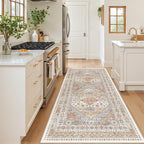 4x8 Rug for Bedroom, Wide Runner Rug for Hallway, Non Slip Washable Runner Rug - Image 9
