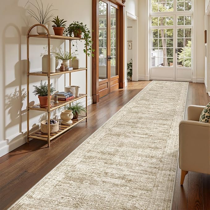 Washable Runner Rug 2.5x16, Non-Slip Long Hallway Runner - Image 3