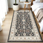 Washable 3x6 Hallway Runner Rug: Non-Slip Low Pile Rug - Image 2
