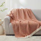 Snuggle Sac Orange Fall Throw Blanket - Image 8