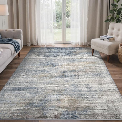 Area Rugs 8x10 for Living Room Bedroom, Modern Abstract Machine Washable Rug - Image 2