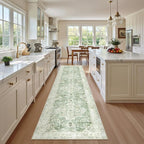Madane Runner Rugs for Hallway 2x10 Long Washable Non-Slip Hallway Runner Rug - Image 2