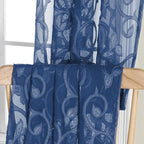 OWENIE Furman Sheer Curtains 72 inches Long 2 Panels Set, Light Filtering Top - Image 6