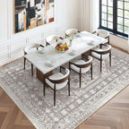 zesthome 9x12 Area Rugs, Stain Resistant Washable Rug, Ultra-Thin Rugs - Image 8
