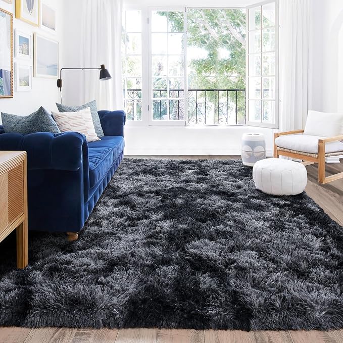 Rugs for Living Room 5x7, Soft Shaggy Modern Shag Area Rug for Bedroom - Image 7