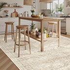 9x12 Area Rugs for Living Room, Non Slip Machine Washable Vintage Rugs - Image 8