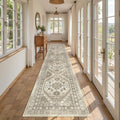 Hallway Runner Rug 2x12, Extra Long Washable Runner Rugs by Restydon