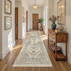 Kitchen Runner Rug Non Slip Washable 2.5x10, Soft Ultra-Thin Entryway Rug - Image 5