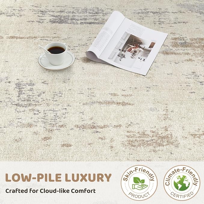 UERMEI 10x14 Area Rug Living Room Rugs - Image 7