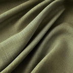 MIULEE Light Olive Green Linen Curtains 90 Inch Long 2 Panels - Image 4