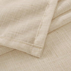 BGment 40 Inch Length Burlap Linen Curtains - Image 8