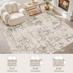 UERMEI 5x7 Area Rug Living Room Rugs - Image 2