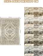 Entryway Rug - 2x3 Washable Rug Runner - Image 2
