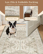 Madane Hallway Runner Rug 2'6''x14' Kitchen Runner, Non Slip Vintage Runners - Image 7