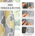 Beauoop 100% Blackout Curtains 84 Inches Long - Image 7