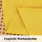 FRAMICS Farmhouse Kitchen Curtains 24 Inch Length, Rustic Cotton Linen Tier - Image 4