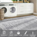 GarveeHome Modern 3x5 Neutral Area Rug Washable Non-Slip Low-Pile Indoor Rugs - Image 8