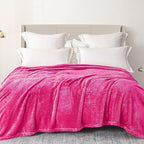 Exclusivo Mezcla Plush Fuzzy Fleece Bed Blanket Queen Size, Super Soft by ExclusivoMezcla