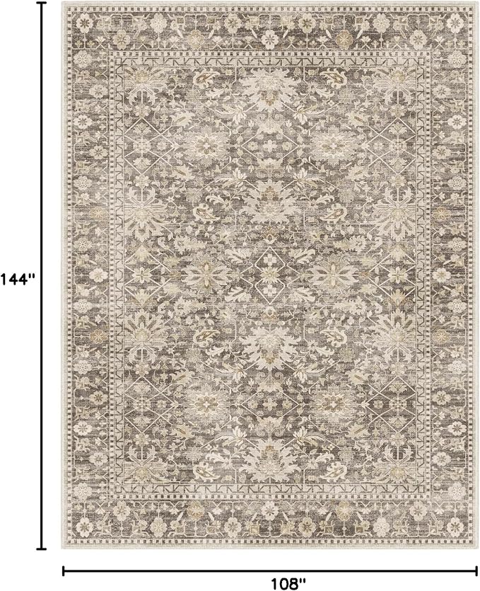 9X12 Area Rugs Machine Washable Rugs - Image 3