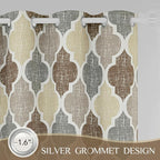Beauoop 100% Blackout Curtains 84 Inches Long 2 Panels - Image 7