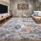 Tepook Soft Fluffy Rugs for Bedroom, 4x6 Area Rug for Living Room, Modern - Image 3