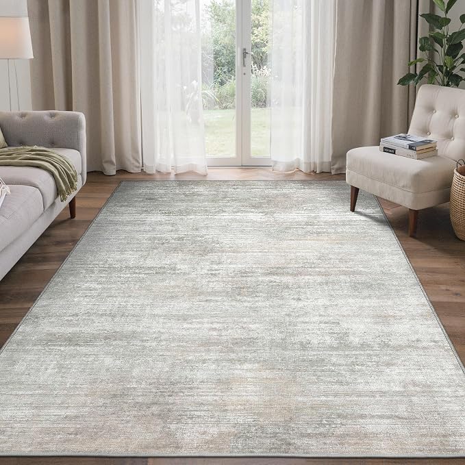 BEIMO Area Rugs 5x7 for Living Room Bedroom, Modern Abstract Machine Washable - Image 2
