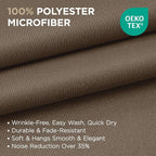 Joydeco Blackout Curtains 90 Inches Long 1 Panel, Thermal Insulated Long - Image 2