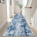 3x12 Washable Hallway Runner Rug: Non Slip Carpet Runners Easy-to-Clean - Image 2