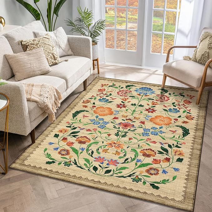 GarveeHome Washable Rug 4x6 Area Rugs - Image 9