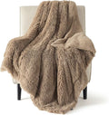 Bedsure GentleSoft Fuzzy Sherpa Faux Fur Twin Blanket, Soft Fleece Plush Warm by BEDSURE