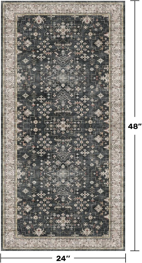 2x4 Entryway Runner Rugs, Small Runners - Image 2