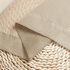 Chyhomenyc Taupe Sheer Curtains 30 inch Length 2 Panels, Light Filtering Voile - Image 8
