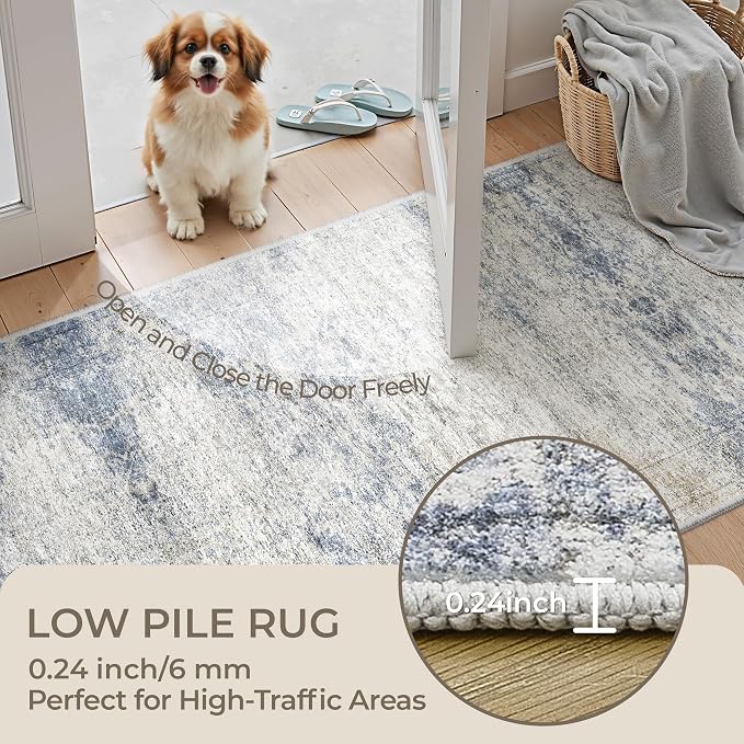 Kitchen Runner Rugs Non Skid Washable - Image 6