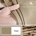 Deconovo Blackout Curtains, Thermal Insulated, W42 x L95 2 Panels, Back Tab - Image 7