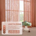 LAMIT Extra Wide Linen Curtains - Image 4