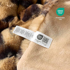 Cozy Bliss Cheetah Leopard Print Faux Fur Throw Blanket - Image 4