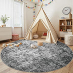 Round Rug 8ft Circle Rug Washable: Carpet Circular Area Rug - Image 4